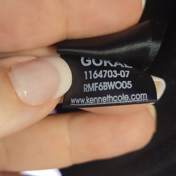 NWT Kenneth Cole WOOL & 'leather' COAT - Picture 8 of 14